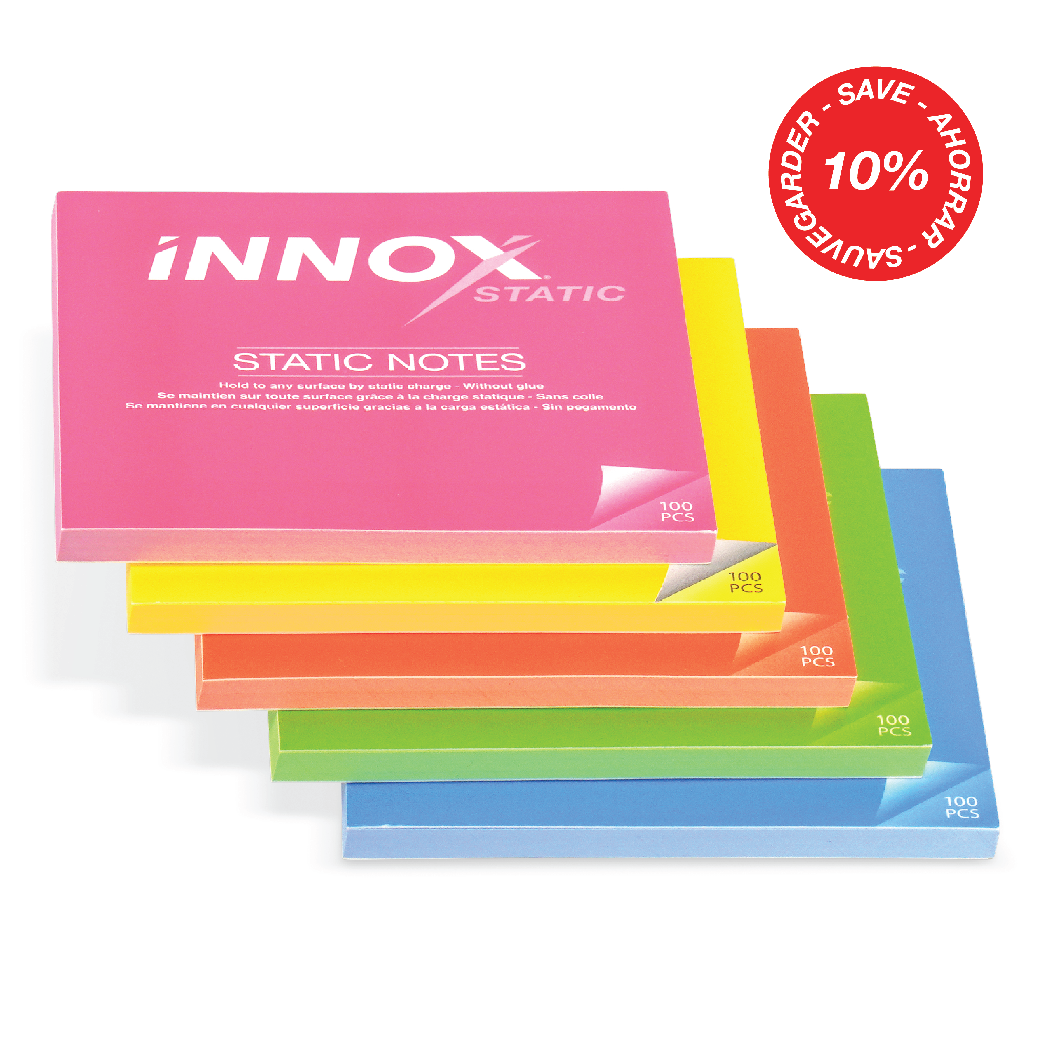 5 pk Notes | Art-Pads Bundled-5-Colours/Size.